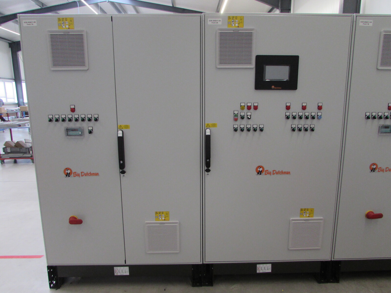 Control cabinet layer house - UV788 4r/5t - ventilation / fe